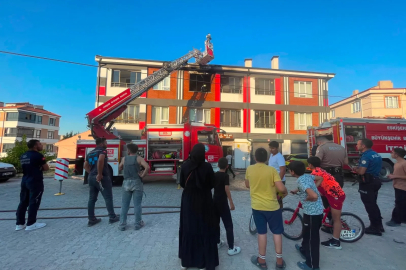 Eskişehir’de iki katlı binada yangın: 4 kişi dumandan etkilendi